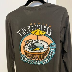 Notice the reckless long sleeve tee shirt